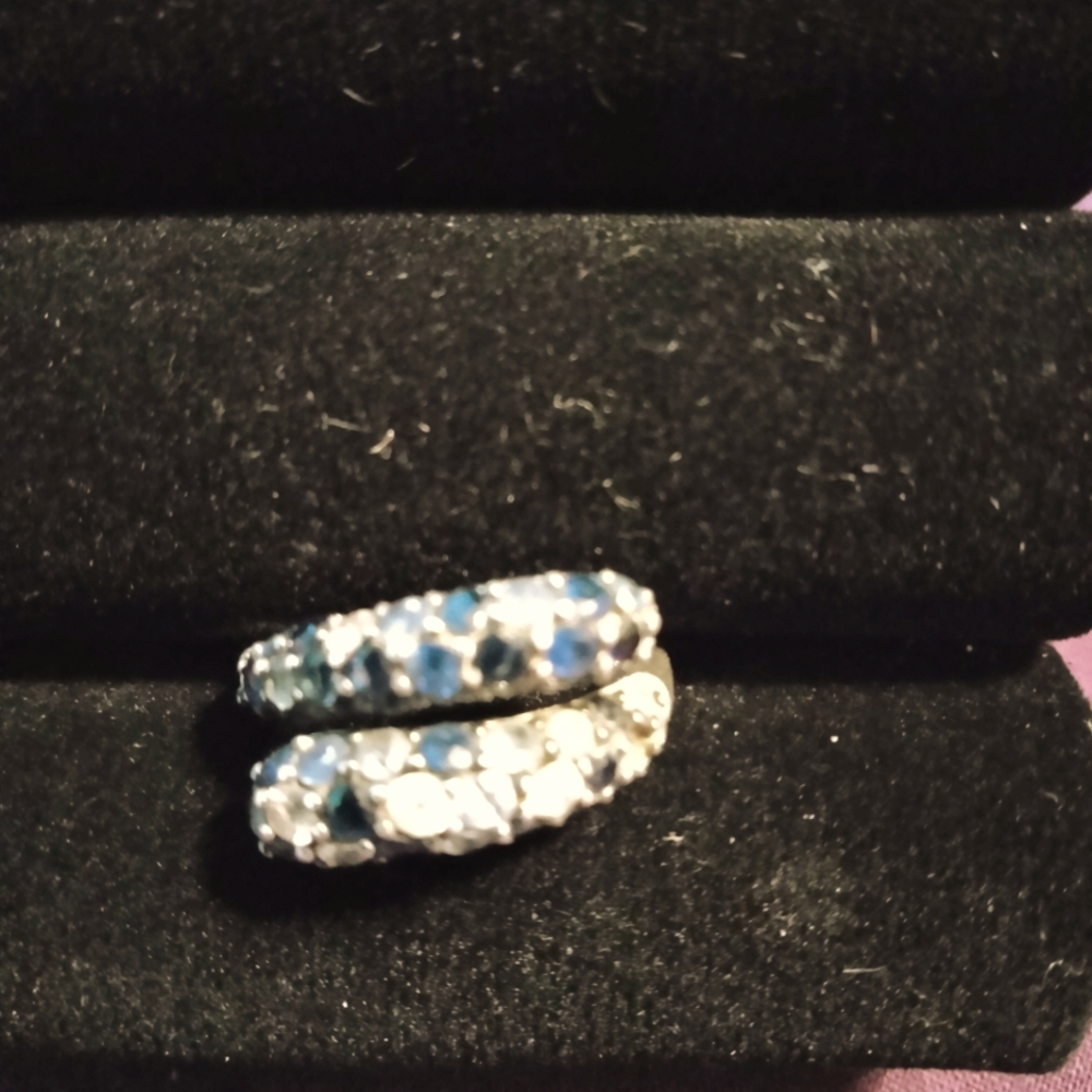 EFFY 925 Sterling silver sapphire ring